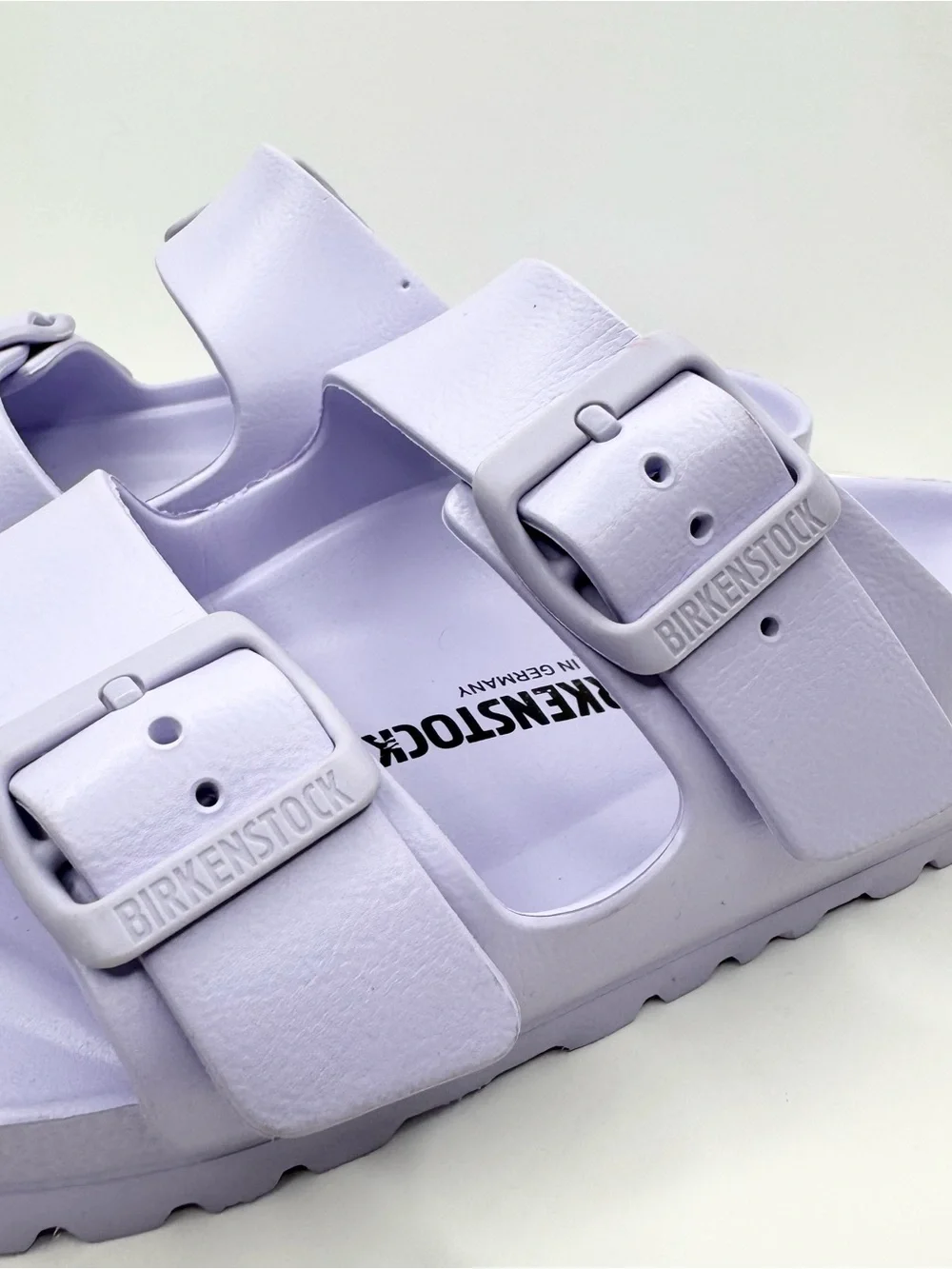 Birkenstock Arizona EVA Purple Fog Sandals Size 38 US Womens 7